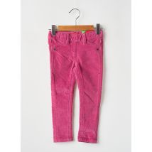S.OLIVER - Pantalon slim rose en coton - Fille - Taille TU - Modz
