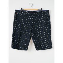 HAZE&FINN - Bermuda bleu en coton - Homme - Taille W34 - Modz