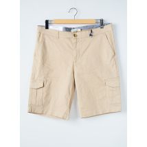 PRIVATE BLUE - Bermuda beige en coton - Homme - Taille 46 - Modz