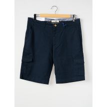 PRIVATE BLUE - Bermuda bleu en coton - Homme - Taille 46 - Modz