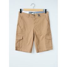 PRIVATE BLUE - Bermuda marron en coton - Homme - Taille 38 - Modz