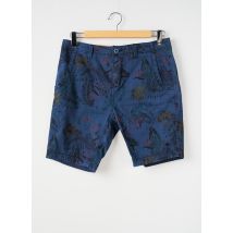 HAZE&FINN - Short bleu en coton - Homme - Taille W32 - Modz