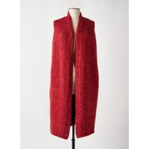 CREA CONCEPT - Gilet manches courtes rouge en acrylique - Femme - Taille 42 - Modz