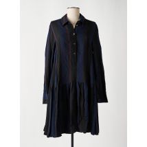 OTTOD'AME - Robe mi-longue bleu en viscose - Femme - Taille 36 - Modz