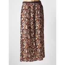 LOUIZON - Jupe longue marron en viscose - Femme - Taille 38 - Modz