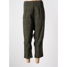 BLACK LABEL - Sarouel vert en viscose - Femme - Taille 40 - Modz
