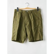 MNG - Bermuda vert en lin - Homme - Taille 40 - Modz