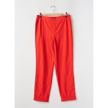 JACQUELINE DE YONG - Pantalon droit rouge en polyester - Femme - Taille 36 - Modz