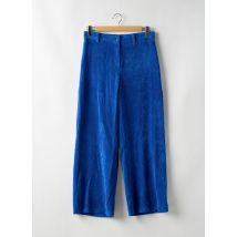 AMELIE & AMELIE - Pantalon large bleu en polyester - Femme - Taille 42 - Modz
