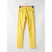FLAIR - Jeans coupe slim jaune en coton - Femme - Taille 34 - Modz