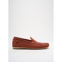 TBS - Mocassins orange en cuir - Homme - Taille 41 - Modz