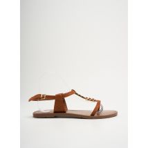 CHATTAWAK - Tongs marron en textile - Femme - Taille 40 - Modz