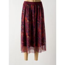 MORE & MORE - Jupe longue violet en polyester - Femme - Taille 40 - Modz