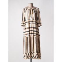 COSTA 8 MANI - Robe longue beige en viscose - Femme - Taille 36 - Modz