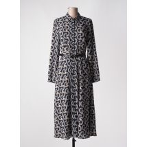COMMA - Robe mi-longue noir en polyester - Femme - Taille 36 - Modz