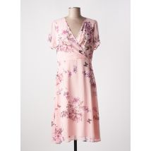 MORE & MORE - Robe mi-longue rose en polyester - Femme - Taille 38 - Modz