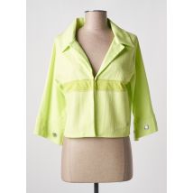 CINZIA CALDI - Veste casual vert en coton - Femme - Taille 46 - Modz