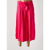 DEELUXE - Jupe mi-longue rose en viscose - Femme - Taille 42 - Modz