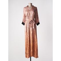 NÜ - Robe longue orange en viscose - Femme - Taille 42 - Modz