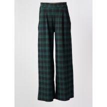 MADEMOISELLE YEYE - Pantalon large vert en polyester - Femme - Taille 36 - Modz