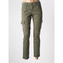 HAPPY - Pantalon 7/8 vert en coton - Femme - Taille W28 - Modz