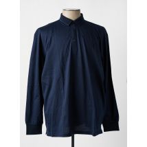 MONTE CARLO - Polo bleu en coton - Homme - Taille 4XL - Modz