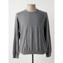 CAMBRIDGE - Pull gris en coton - Homme - Taille XXL - Modz