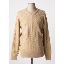 STOZZI ADRIANO - Pull beige en laine - Homme - Taille 4XL - Modz