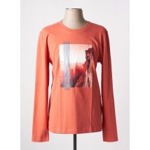 TBS - T-shirt orange en coton - Homme - Taille XXL - Modz