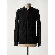 BACK LIGHT - Gilet manches longues noir en coton - Homme - Taille M - Modz