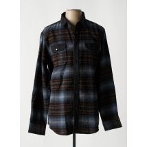 MONTE CARLO - Chemise manches longues bleu en acrylique - Homme - Taille M - Modz