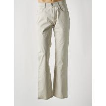 PIONEER - Pantalon droit beige en coton - Homme - Taille TU - Modz