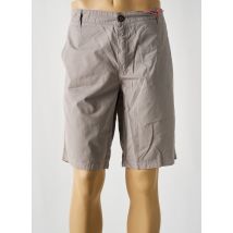 TIBET - Bermuda gris en coton - Homme - Taille 50 - Modz