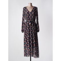 OTTANTOTTO - Robe longue marron en polyester - Femme - Taille TU - Modz