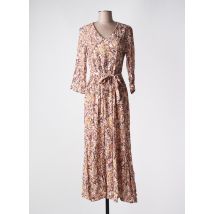 JULIE GUERLANDE - Robe longue beige en viscose - Femme - Taille 38 - Modz