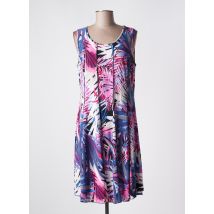 GENUINE - Robe courte violet en polyester - Femme - Taille 40 - Modz