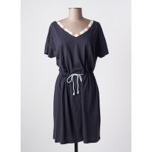 TBS - Robe mi-longue bleu en coton - Femme - Taille 38 - Modz