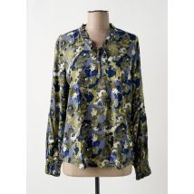 COPENHAGEN - Blouse vert en viscose - Femme - Taille 38 - Modz