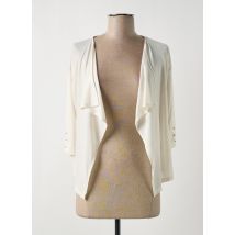 JULIE GUERLANDE - Gilet manches longues or en polyester - Femme - Taille 44 - Modz