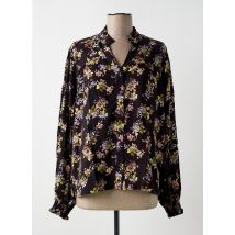 BRANDTEX - Chemisier noir en viscose - Femme - Taille 48 - Modz
