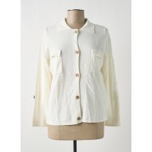 TRIPODE - Gilet manches longues beige en viscose - Femme - Taille 44 - Modz