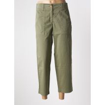 ZERRES - Pantalon 7/8 vert en coton - Femme - Taille 40 - Modz