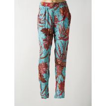 JULIE GUERLANDE - Pantalon slim bleu en viscose - Femme - Taille 42 - Modz