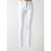 GRIFFON - Jeans coupe slim blanc en coton - Femme - Taille 40 - Modz