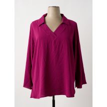 SPG WOMAN - Blouse violet en polyester - Femme - Taille 54 - Modz