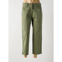 ZERRES - Pantalon 7/8 vert en coton - Femme - Taille 44 - Modz