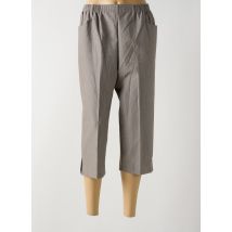 GRIFFON - Pantacourt marron en polyester - Femme - Taille 40 - Modz