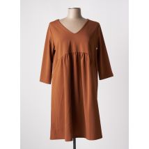 OTTANTOTTO - Robe mi-longue marron en polyester - Femme - Taille TU - Modz