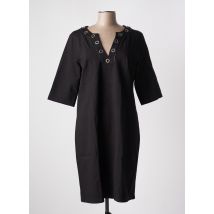 JULIE GUERLANDE - Robe mi-longue noir en viscose - Femme - Taille 42 - Modz