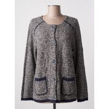 GRIFFON - Gilet manches longues gris en acrylique - Femme - Taille 40 - Modz